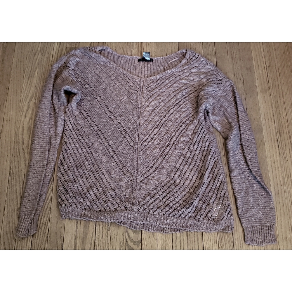 Light Brown Knit Sweater